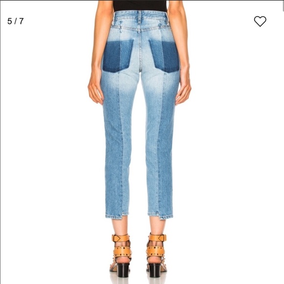 Isabel Marant Etoile Clancy Denim Jeans - Picture 7 of 8